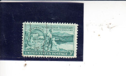 STATI UNITI 1953 - Yvert 570° - Washington - Used Stamps