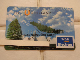 Estonia Bank Card - Credit Cards (Exp. Date Min. 10 Years)