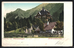 AK Oberammergau, Hillernschlösschen  - Oberammergau