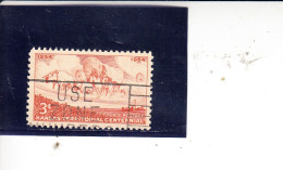 STATI UNITI 1954 - Yvert 585° -   Kansas - Used Stamps