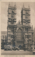 PC45453 London. Westminster Abbey. West Front - Andere & Zonder Classificatie