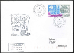 TAAF - Terre Adélie - Ornitho-Eco TA46 Càd Dumont D'Urville 06/11/1996 // Tad142 - Storia Postale