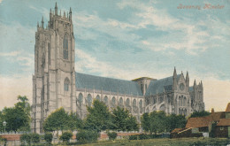 PC45469 Beverley Minster. Valentine. 1904 - World