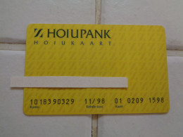 Estonia Bank Card - Credit Cards (Exp. Date Min. 10 Years)