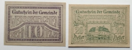 Austria 10/20H Notgeld  Weisskirchen 1920 (Ban.2023 - Autriche