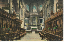 PC45260 St. Pauls Cathedral. Choir E. J. J. Samuels - Monde