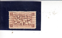 STATI UNITI 1955 - Yvert 607° -  Ticonderoga - Used Stamps