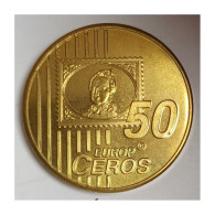 LIECHTENSTEIN - 50 EUROP CEROS 2004 - ESSAI - SPL - Pruebas Privadas