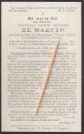 Antwerpen, Haasdonk, 1911, Constant De Maeyer, - Images Religieuses