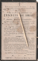 Elewijt, 1918, Francis De Smet, Lauwers - Imágenes Religiosas