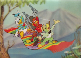 Disney - Donald Duck ,Three Riders 3 D Dimensional Postcard - Other & Unclassified