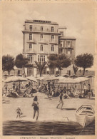 ARENZANO-GENOVA-ALBERGO=MIRAMARE=-SPIAGGIA-CARTOLINA NON VIAGGIATA  1935-1940 - Genova (Genua)