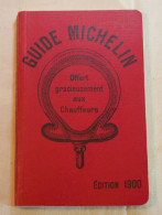 MICHELIN 1900 - GUIDE MICHELIN ROUGE - REPRODUCTION - Copie Très Bon état REF 2 - 1901-1940