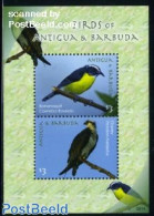 Antigua & Barbuda 2009 Birds S/s, Mint NH, Nature - Birds - Birds Of Prey - Antigua En Barbuda (1981-...)