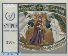 Cyprus 1969 Christmas S/s, Mint NH, Religion - Angels - Christmas - Unused Stamps