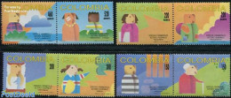 Colombia 1993 Human Rights 8v, Mint NH, Various - Justice - Colombia