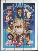 Mali 1997 American Film Actors 9v M/s, Mint NH, Performance Art - Marilyn Monroe - Movie Stars - Actors