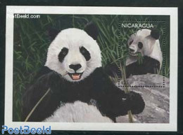 Nicaragua 1999 Panda S/s, Mint NH, Nature - Animals (others & Mixed) - Pandas - Nicaragua