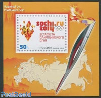 Russia 2013 Sochi S/s, Mint NH, Sport - Various - Olympic Winter Games - Maps - Geography