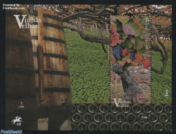 Portugal 2016 Old Wines S/s, Mint NH, Nature - Fruit - Wine & Winery - Unused Stamps