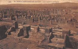 ET-ALGERIE RUINES ROMAINES DE TIMGAD-N°T2940-D/0147 - Sonstige & Ohne Zuordnung