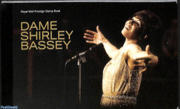 Great Britain 2023 Shirley Bassey, Prestige Booklet, Mint NH, Stamp Booklets - Ungebraucht