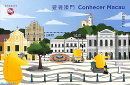 Macao 2023 Discover Macau S/s, Mint NH, Various - Lighthouses & Safety At Sea - Tourism - Ungebraucht
