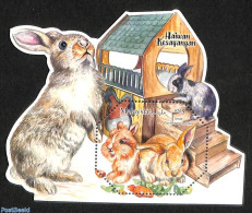 Malaysia 2023 Rabbits S/s, Mint NH, Nature - Animals (others & Mixed) - Rabbits / Hares - Other & Unclassified