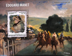 Central Africa 2019 Edouard Manet S/s, Mint NH, Art - Modern Art (1850-present) - Paintings - Centrafricaine (République)