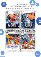 Central Africa 2018 WHO 4v M/s, Mint NH, Health - Health - República Centroafricana