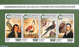 Central Africa 2018 Alexander Wilson 4v M/s, Mint NH, Nature - Birds - República Centroafricana
