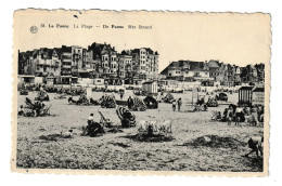 De Panne Strand 1954 La Plage Htje - De Panne