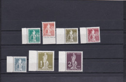 Berlin: MiNr. 35-41, Ranstücke, Postfrisch,  BPP Attest - Unused Stamps