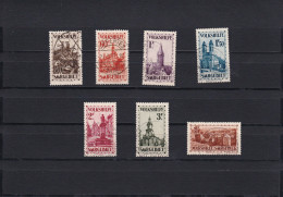 Saar: MiNr. 161-167, Gestempelt, Hoffmann Und Ney BPP Signiert - Used Stamps