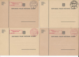 9x Blanko Feldpost Um 1938 Mit Zensurstempel - Other & Unclassified