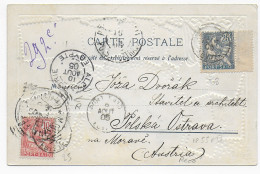 Stamps - Post Card 1905 Port Said To Austria - Andere & Zonder Classificatie