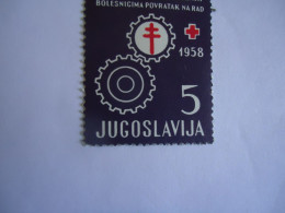 YUGOSLAVIA MNH   STAMPS  RED CROSS 1958 - Rotes Kreuz