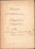 Marianum 1934 Szeptember 6-10 Lelkigyakorlat A Kongregacióban Tartotta Beke Kázmér Szentferencrendi Pater - Old Books