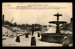 51 - SERMAIZE-LES-BAINS - LES RUINES SOUS LA NEIGE - Sermaize-les-Bains