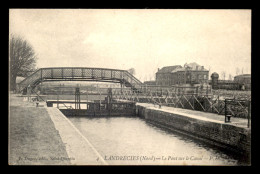 59 - LANDRECIES - LE PONT SUR LE CANAL - ECLUSE - Landrecies