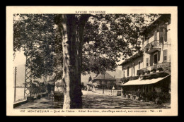 73 - MONTMELIAN - QUAI DE L'ISERE - HOTEL BERTHIER - Montmelian