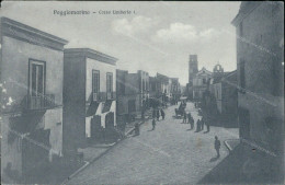 Cp41 Cartolina Poggiomarino Corso Umberto I Provincia Di Napoli Campania - Napoli (Naples)