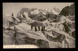 74 - CHAMONIX - TRAVERSEE DE LA MER DE GLACE - Chamonix-Mont-Blanc