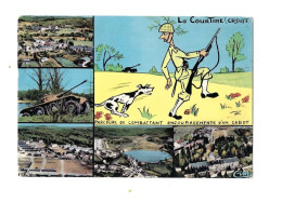 La Courtine (Creuse).Multivues. - Humorísticas