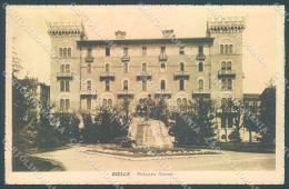 Biella Città Palazzo Ronco Cartolina JK4963 - Biella