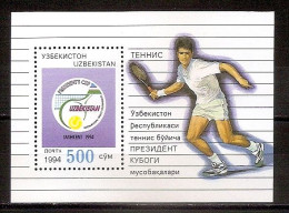 UZBEKISTAN 1994●Tenis Mi Bl3 MNH - Tenis