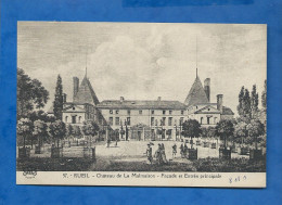 CPA - 92 - Rueil - Château De La Malmaison - Façade Et Entrée Principale (gravure) - Ecrite - Rueil Malmaison