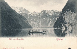 PC46662 Blick Vom Malerwinkel. Konigsee. Stengel. B. Hopkins - Monde