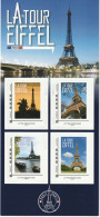 La Tour Eiffel - Neuf - 4 Timbres VP - Autoadhesif - Autocollant - Collector - Collectors