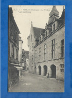 CPA - 24 - Sarlat - Le Théâtre - Façade De L'Entrée - Cachet Militaire - Circulée En 1915 - Sarlat La Caneda